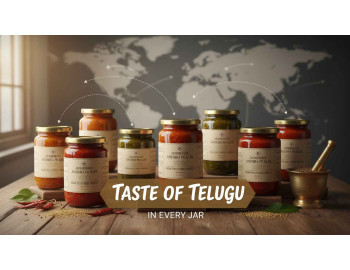 Homemade Andhra Pickles Now Delivered Abroad – Taste of Telugu in Every Jar