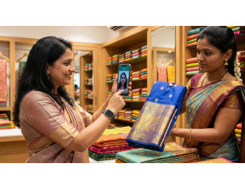 Saree Shopping from Hyderabad – Live Video Shopping for NRIs